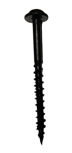 Tornillo Tipo Kreg Negro 8 X 2 Empaque 500 Piezas
