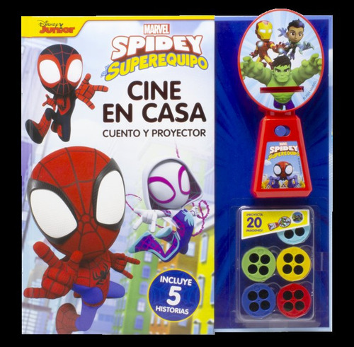 Spidey Y Su Superequipo. Cine En Casa, De Marvel. Editorial Libros Disney, Tapa Blanda En Español / Castellano, 2024