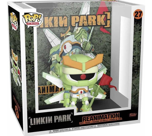 Linkin Park Funko Pop Reanimation # 27 Raro 100% Original