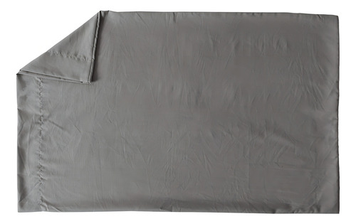 2 Fundas De Almohada Ks Viasoft Washed Gris Vianney Lisa