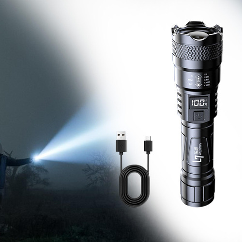 Linterna Led De 2 Led, Linterna Portátil Para Escalada