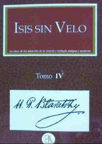 Libro: Isis Sin Velo 4. Sin Autor. Libreria Argentina (ela)