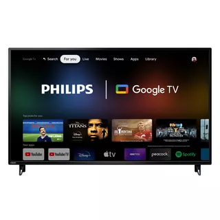 Pantalla Smart Tv Philips 55 Led 4k Uhd Google Tv Bluetooth 55pul7552