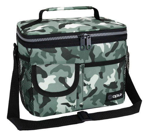 Bolsa Lanchera Opux Camo Green