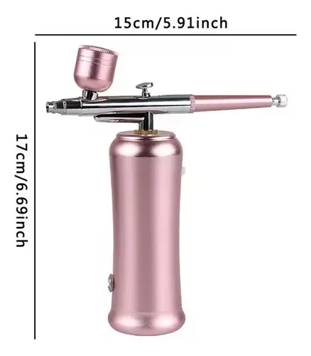 Kit De Aerógrafo Profesional Recargable Inalámbrico Portátil