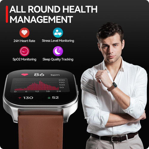 Anyloop Reloj Inteligente Para Hombres Y Mujeres, Pantalla A