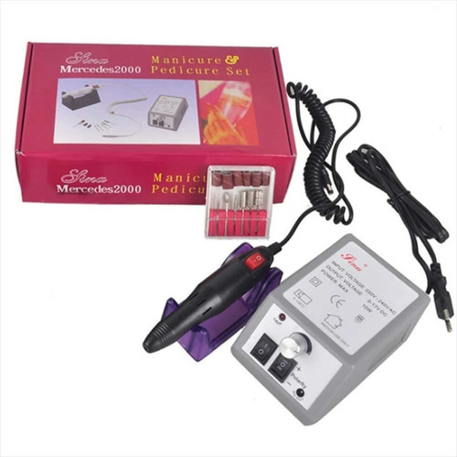 Imagen 2 de 2 de Pulidor De Uñas Mercedes 2000 Eléctrico Manicure Y Pedicura