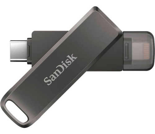 Sandisk Pendrive 256gb Ixpand Drive Luxe Lighting + Usb-c