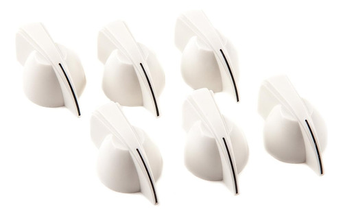 ~? Perillas De Amplificador Fender Chicken Head, Blanco, Paq