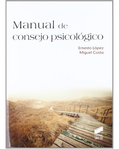 Libro Manual De Consejo Psicológico De Ernesto López Méndez,