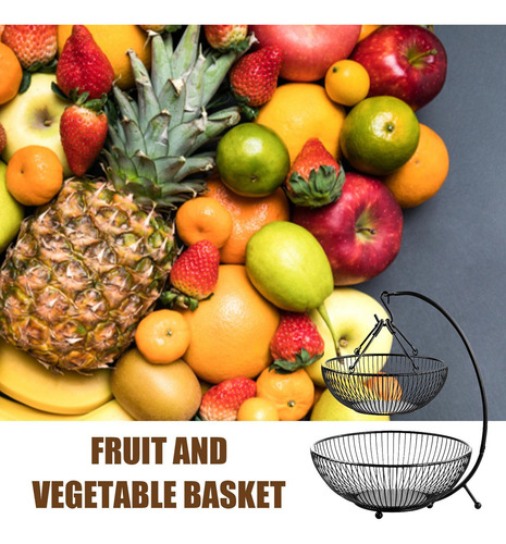 Cesta De Almacenamiento De Frutas Organizador De Frutas Para