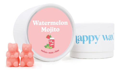 Happy Wax Watermelon Mojito - Cera Perfumada De Oso Para Der