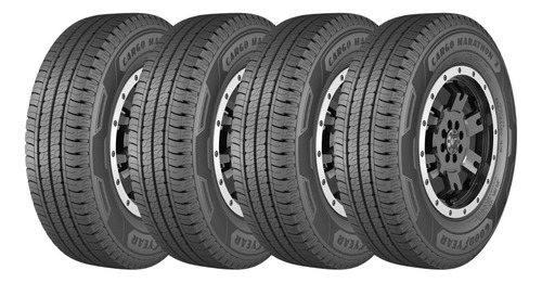 Kit 4x Pneu Goodyear Carro 215/65r16 109t Cargo Marathon 2