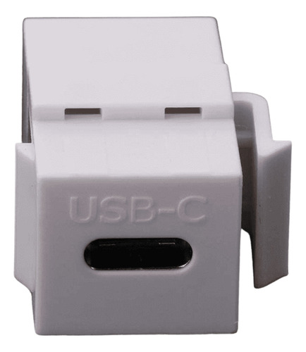 Conector Emenda Tomada Padrão Keystone Usb Tipo C 2.0
