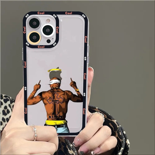 Funda De Teléfono Rapper 2pac Singer Tupac Para iPhone 11, 1