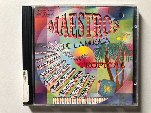 Cd Maestros De La Musica Tropical. L Bermudez, E Arias