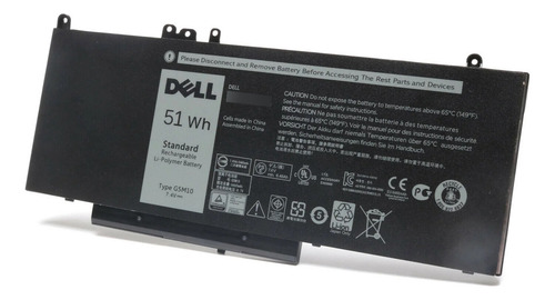 Bateria Dell Latitude 14 E5450 E5470 E5550 E5570 Original Negro