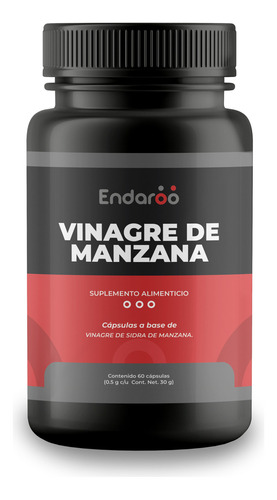 Vinagre De Manzana 60 Cáps 500mg