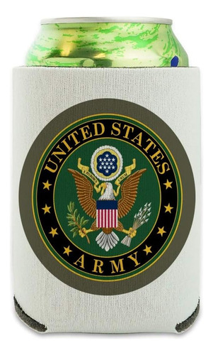 Enfriador De Latas Del Ejército De Estados Unidos Logo...