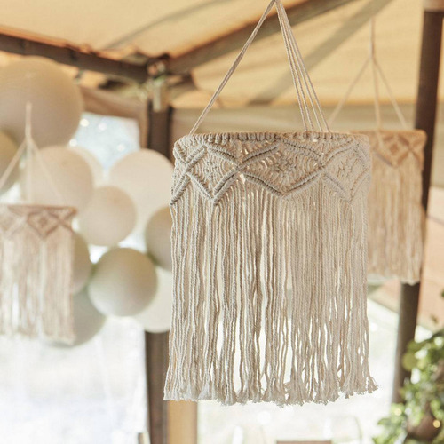 Cubierta Para Luz Colgante Estilo Bohemio, Pantalla De