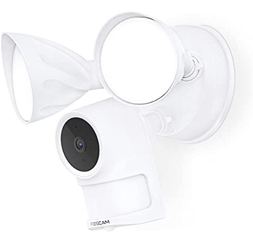 Foscam 2.4g / 5ghz Wifi Floodlight Camera Con Alarma De Sire