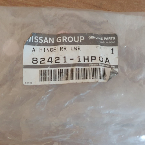 Bisagra De Puerta Delantera Lado Izq Para Versa 12-20 Org