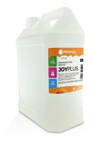 Perfumador Liquido Para Telas De Joy 5 Litros - Prolimpio