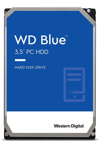 Disco Duro Sata Western Digital 2tb Blue 3.5'' Para Pc Cpu