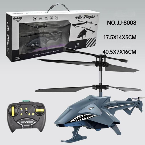 Dron De Plástico Rc Helicopters De 2.5 Canales, Regalo Para