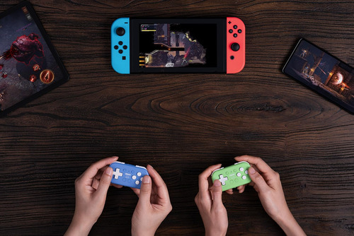 Gamepad De Bolsillo Micro Bluetooth De 8 Bits Para Switch, C