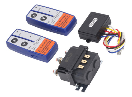 12v 250a Winch Relay Kit With Remote Control Relay