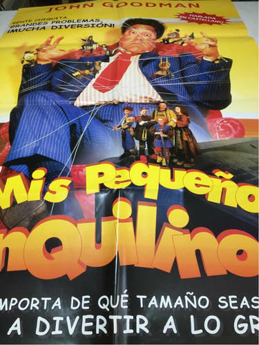 Poster Mis Pequeños Inquilinos Jhon Goodman (Usado)