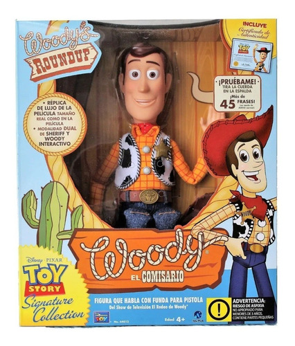 Woody El Comisario Figura Original Con Certificado Toy Story