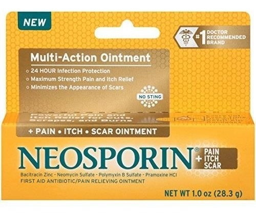 Neosporin Dolor / Picor / Scar Multi-acción Ungüento 1 Onza