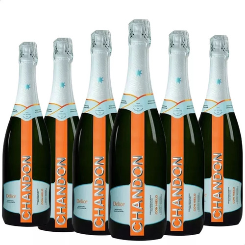Champagne Chandon Delice 750 Ml. Pack X6