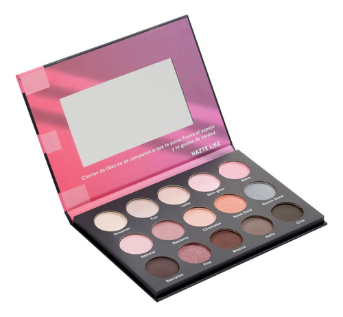 Paleta De Sombras Etienne Make Kit Nude 15 Colores