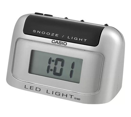 Reloj Despertador Casio Led Ligth Dq-582d