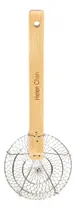 Comprar Cesta Coladora De Acero Inoxidable Con Mango De Bambú
