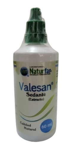 Gotas De Valeriana Valesan 60ml - Unidad a $17000