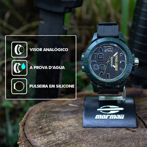 Relogios Smart Watch Redondo Masculino Militar Prova Dagua