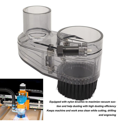 Roteador Cnc Dust Shoe De 52 Mm De Diâmetro Cnc Dust Boot Wi