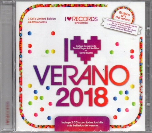 I Love Verano 2018 - Varios Interpretes (cd)