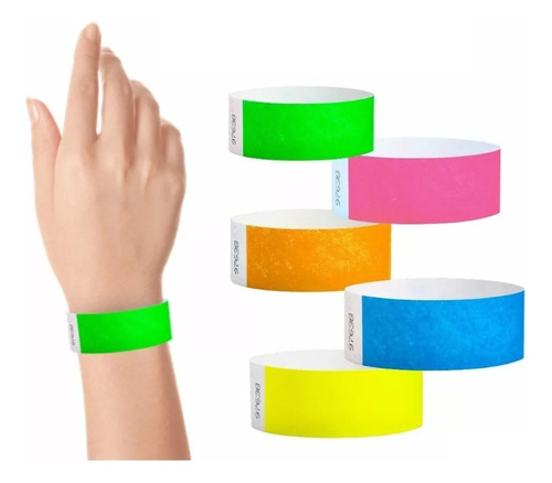 Pulseras De Seguridad Papel Cumpleaños-fiestas