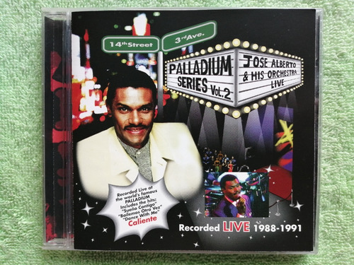 Eam Cd Jose Alberto El Canario Live Palladium 1988 - 1991 