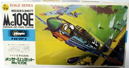 Imagen 1 de 3 de Messerschmitt Me 109e - Escala 1/72 Hasegawa A9