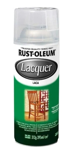 Pintura En Aerosol Laca Brillante Rust Olem Muebles 312 Gr