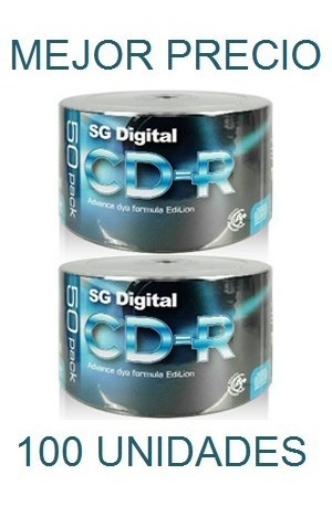 Cd Virgen Sg Digital Cd-r 80 Min 700 Mb 16x