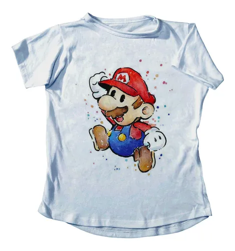 suficiente Sabroso Ceder Playeras De Mario Bros Para Niños