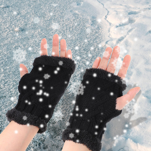 1 Par De Guantes Pequeños Con Forma De Rombo Para Mantener E