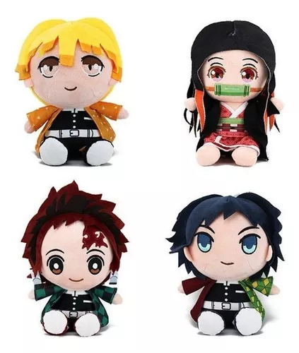 Boneco de Pelúcia Anime Demon Slayer Kimetsu No Yaiba Mundo da pelúcia  Pelúcias Game Land Brinquedos e Colecionáveis